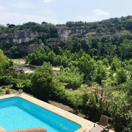 Location La Du Gardon - Exceptionnel A - Acces Direct A La Riviere - Vue Panoramique Sur Les Gorges - 2500€/sem * Collias