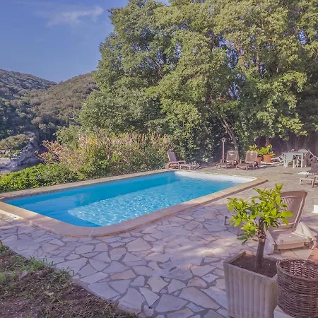 La Du Gardon: Riverside Retreat With Panoramic Gorge Views Villa *