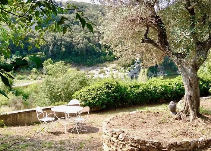 Willa Location La Du Gardon - Exceptionnel A - Acces Direct A La Riviere - Vue Panoramique Sur Les Gorges - 2500€/sem