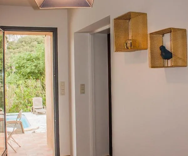 Villa Location La Du Gardon - Exceptionnel A - Acces Direct A La Riviere - Vue Panoramique Sur Les Gorges - 2500€/sem