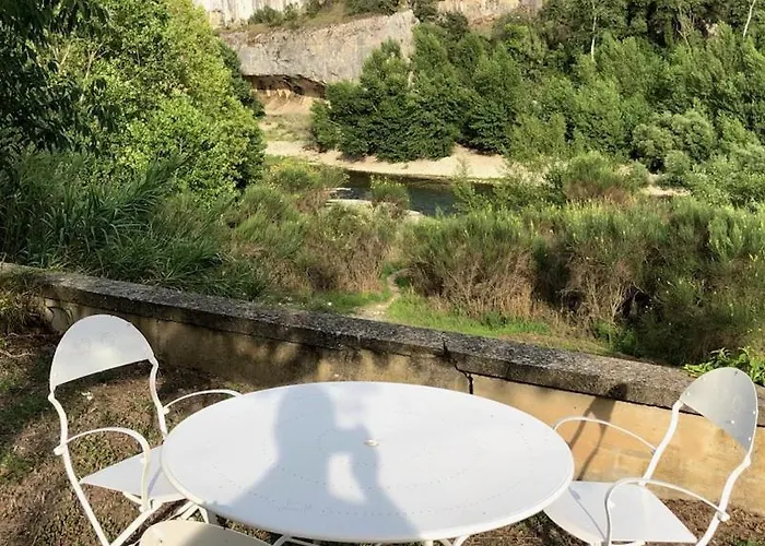 Location La Du Gardon - Exceptionnel A - Acces Direct A La Riviere - Vue Panoramique Sur Les Gorges - 2500€/sem Villa